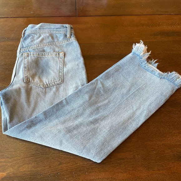 Free People Maggie Mid Rise Straight Leg Jeans NWT - Picture 6 of 8